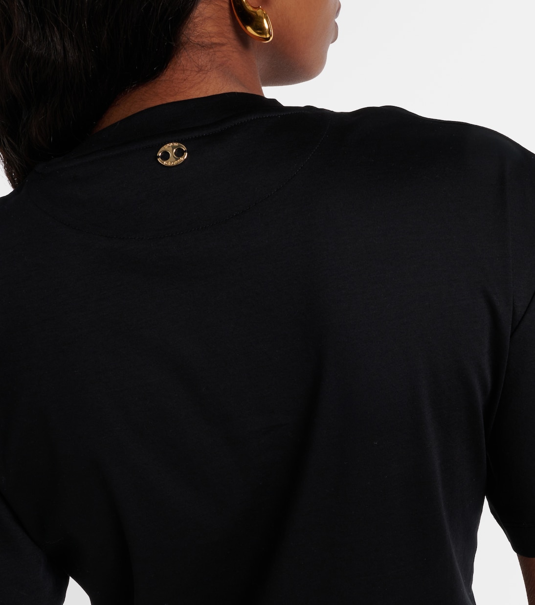 Top cropped in jersey di cotone | Rabanne