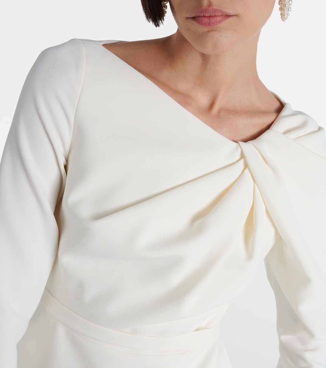 Top Manya aus Crêpe | Safiyaa