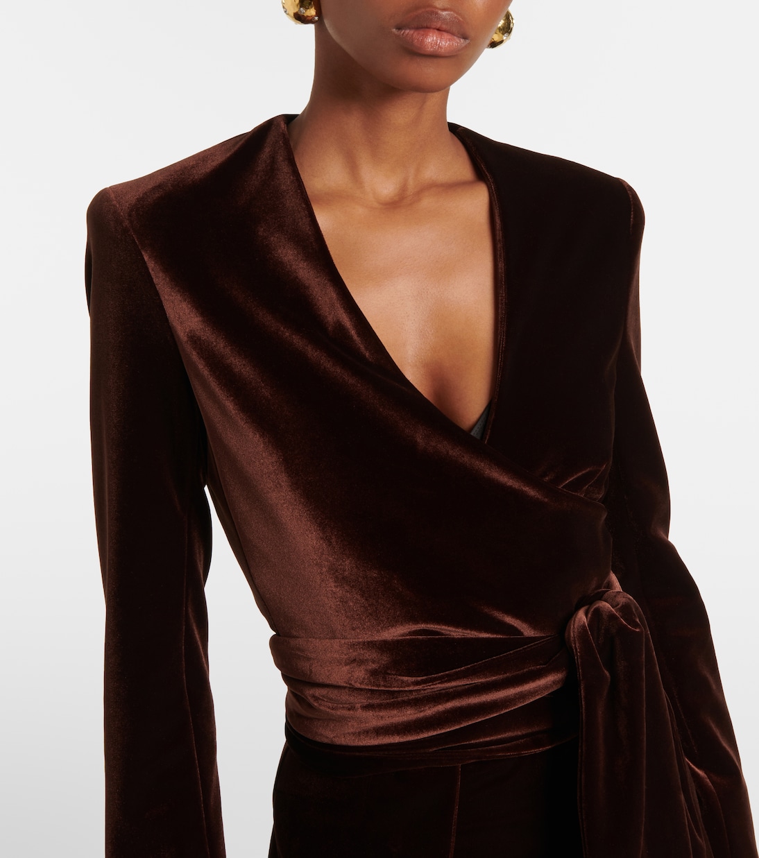 Blazer Winter Sun aus Samt | Galvan