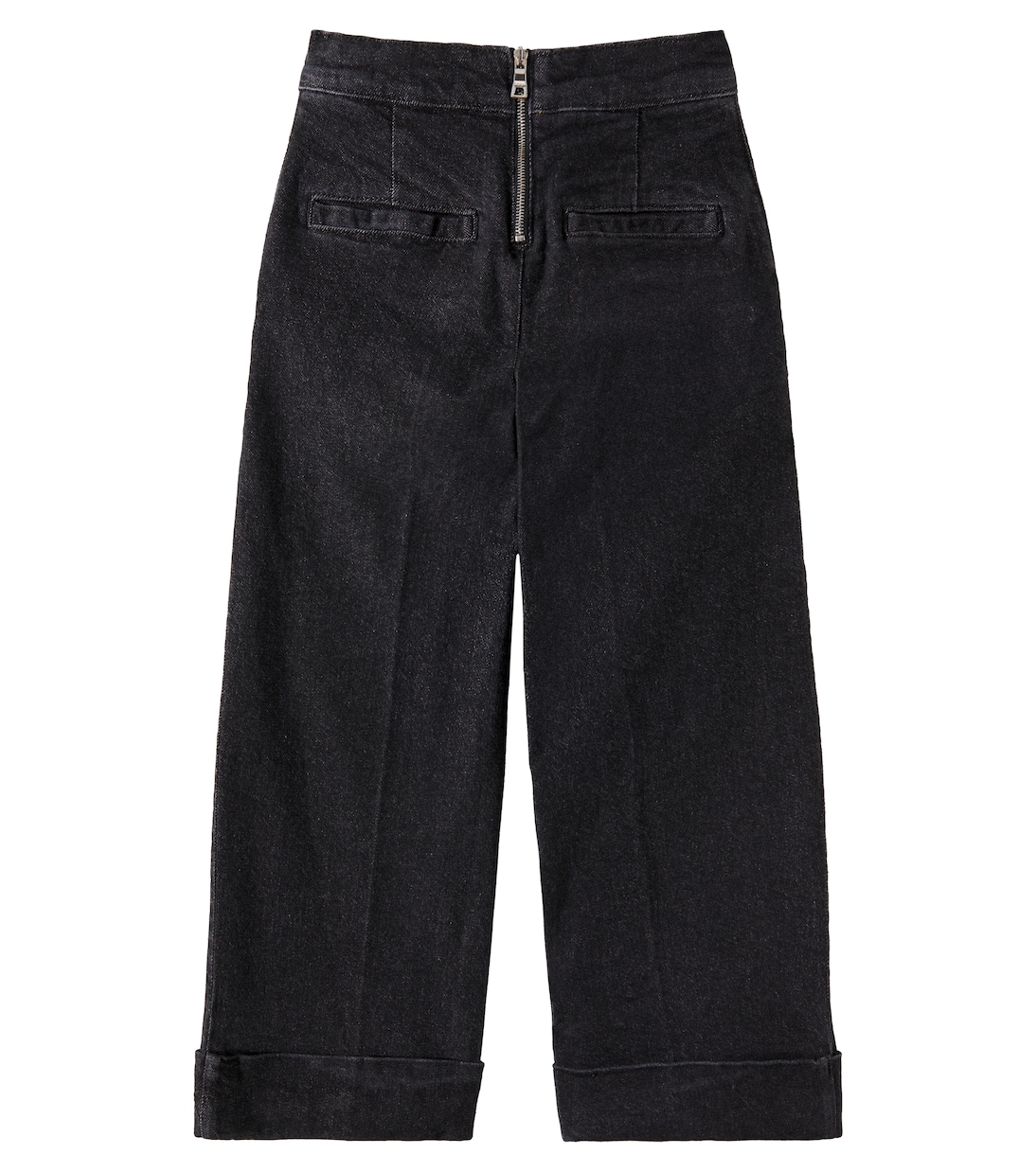 Embellished wide-leg jeans | Balmain Kids