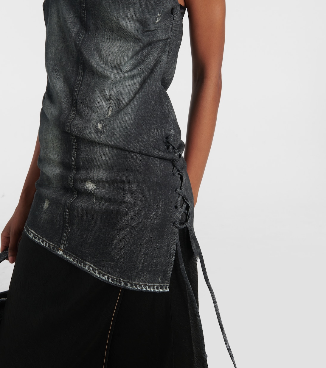 Top Esmii aus Denim | Acne Studios