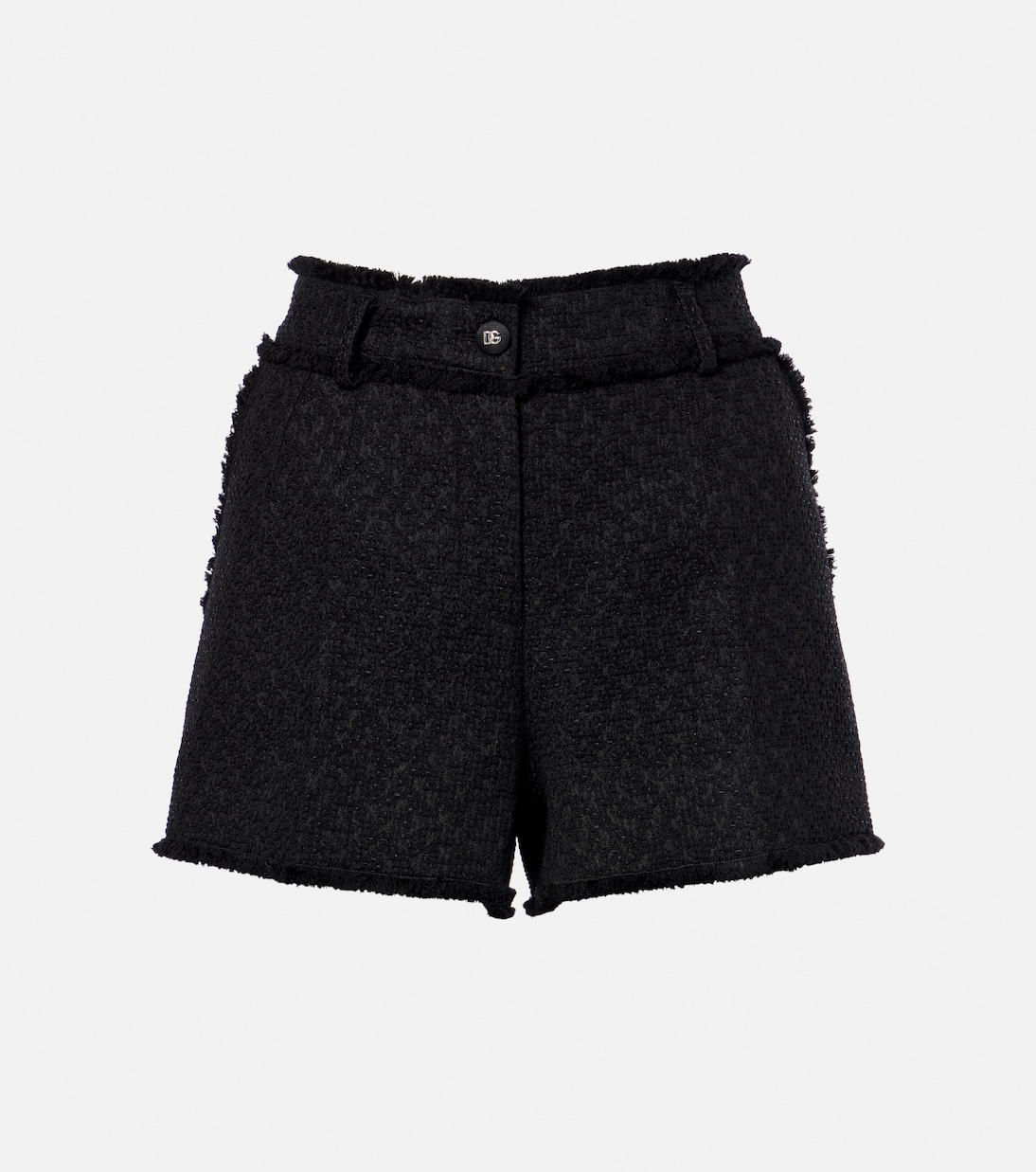 Shorts de tweed de mezcla de lana | Dolce&Gabbana