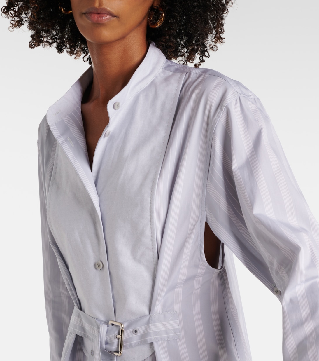 Hemdblusenkleid aus Baumwolle | JW Anderson