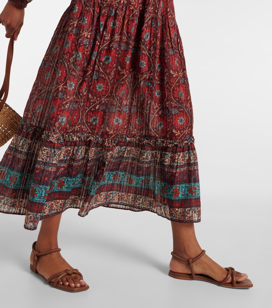 Midirock Paige aus einem Baumwollgemisch | Ulla Johnson