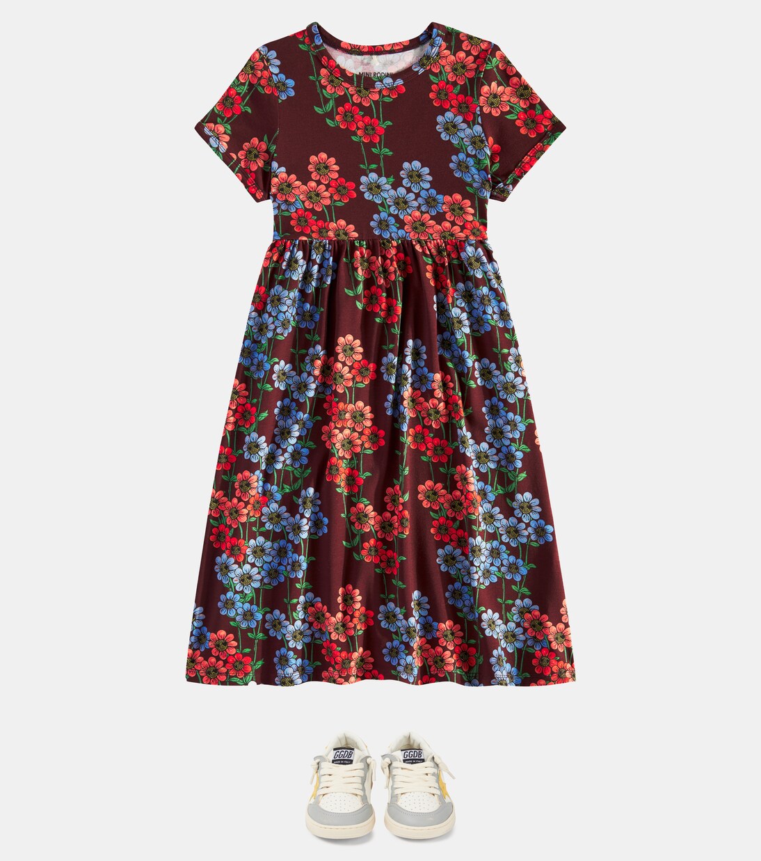 Robe Daisys à fleurs | Mini Rodini