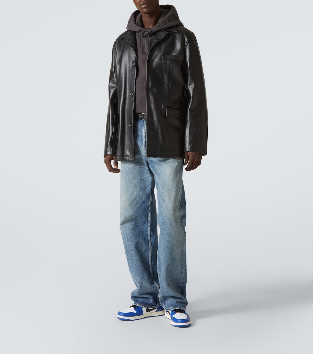 Jordan 1 Retro leather low-top sneakers | Nike