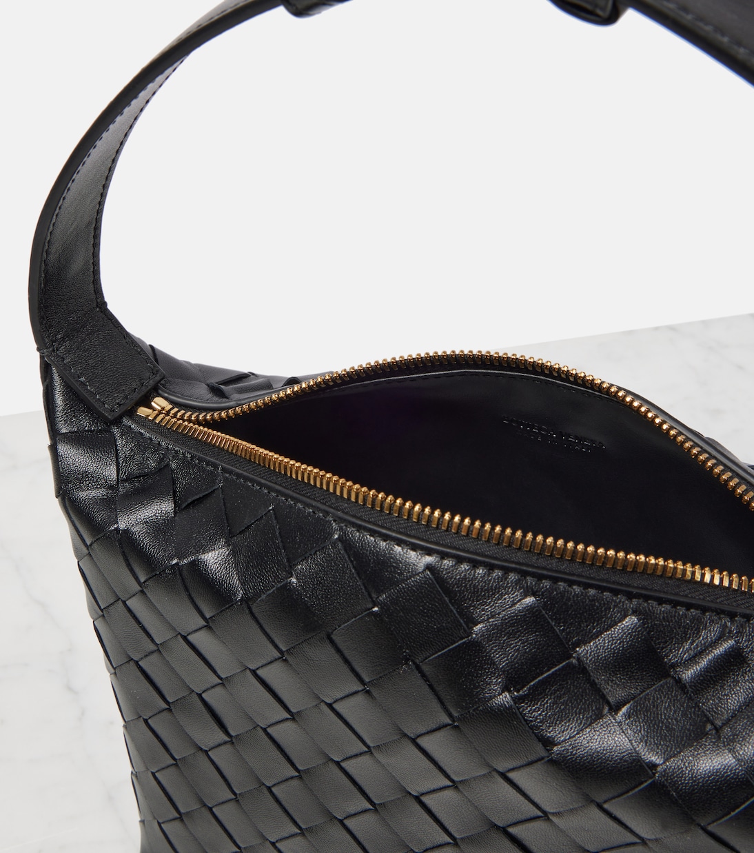 Sac Wallace Mini en cuir Intrecciato | Bottega Veneta