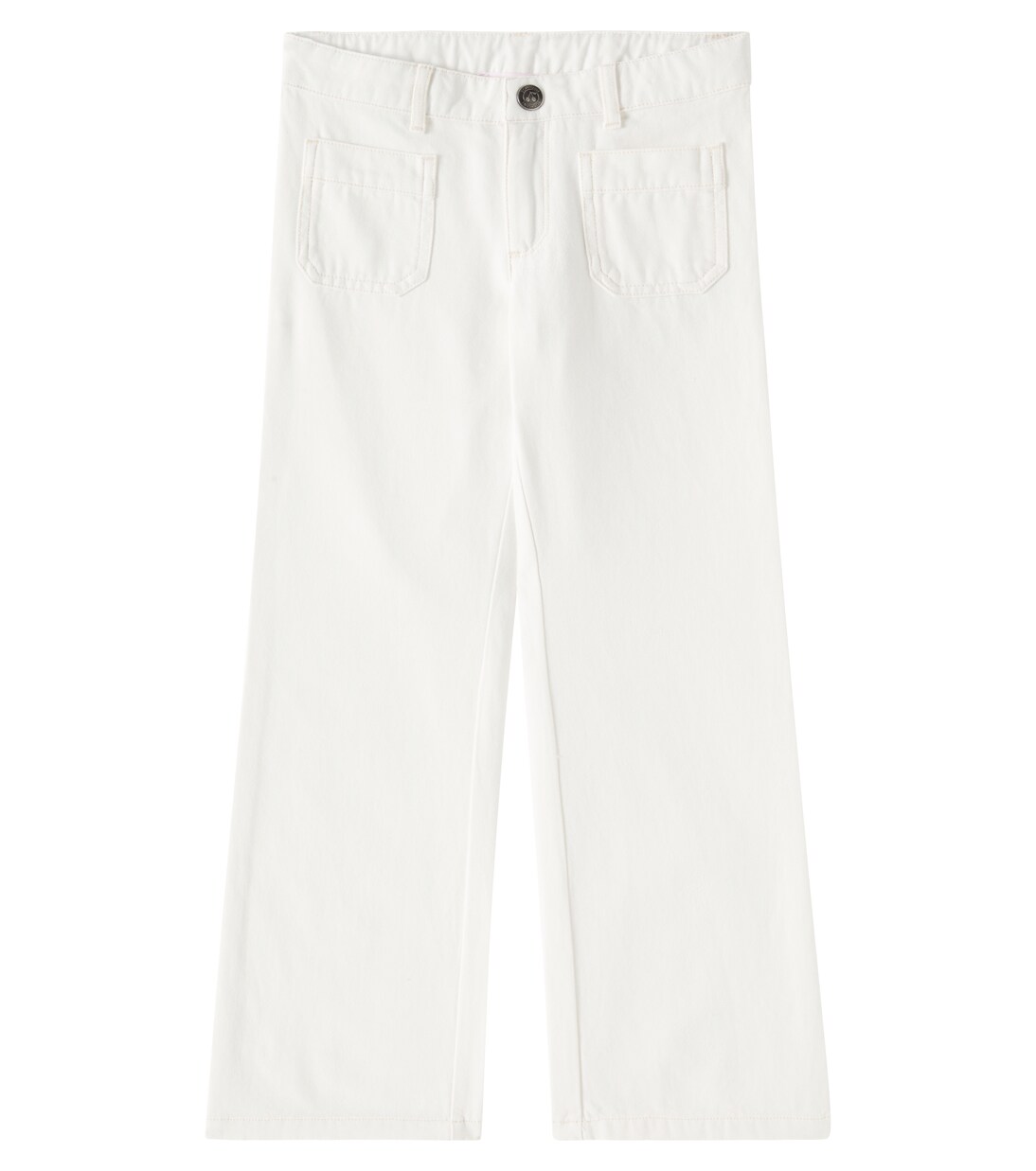 Junon flared cotton pants | Bonpoint