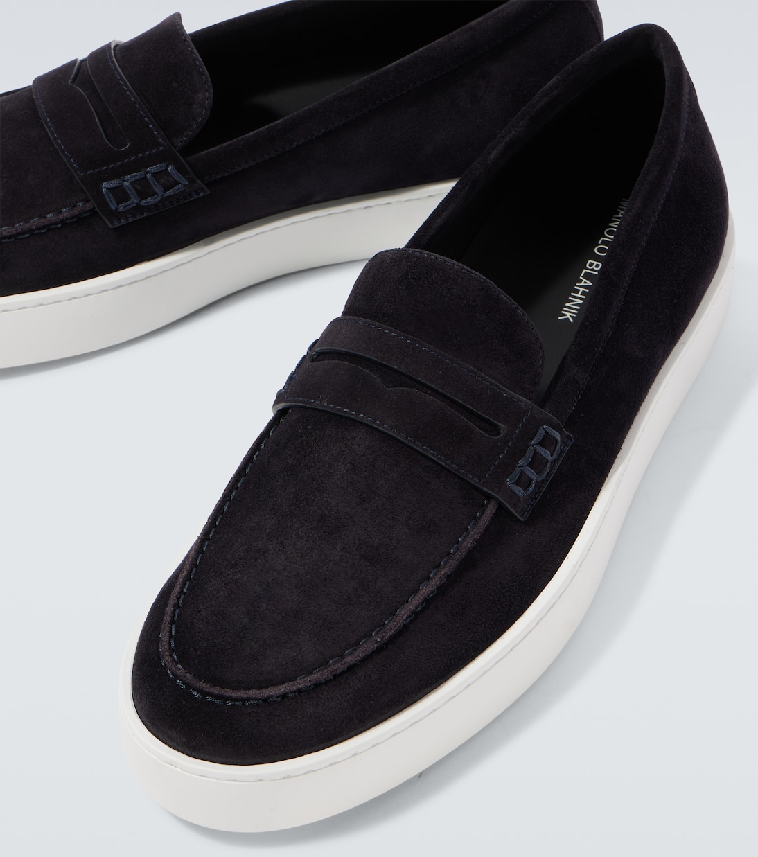 Slip-Ons Ellis aus Veloursleder | Manolo Blahnik