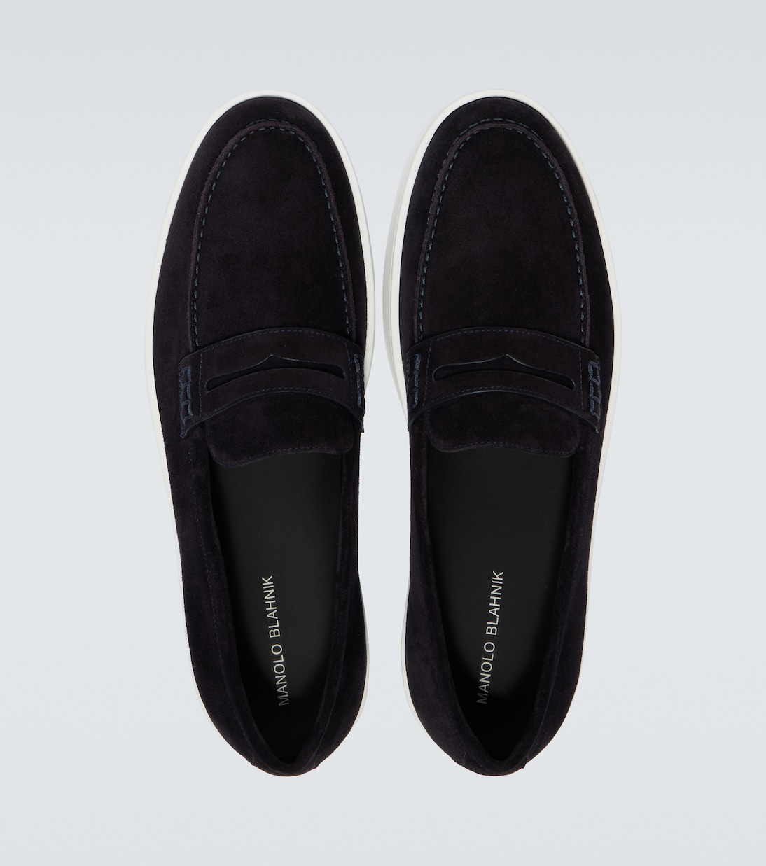 Slip-Ons Ellis aus Veloursleder | Manolo Blahnik