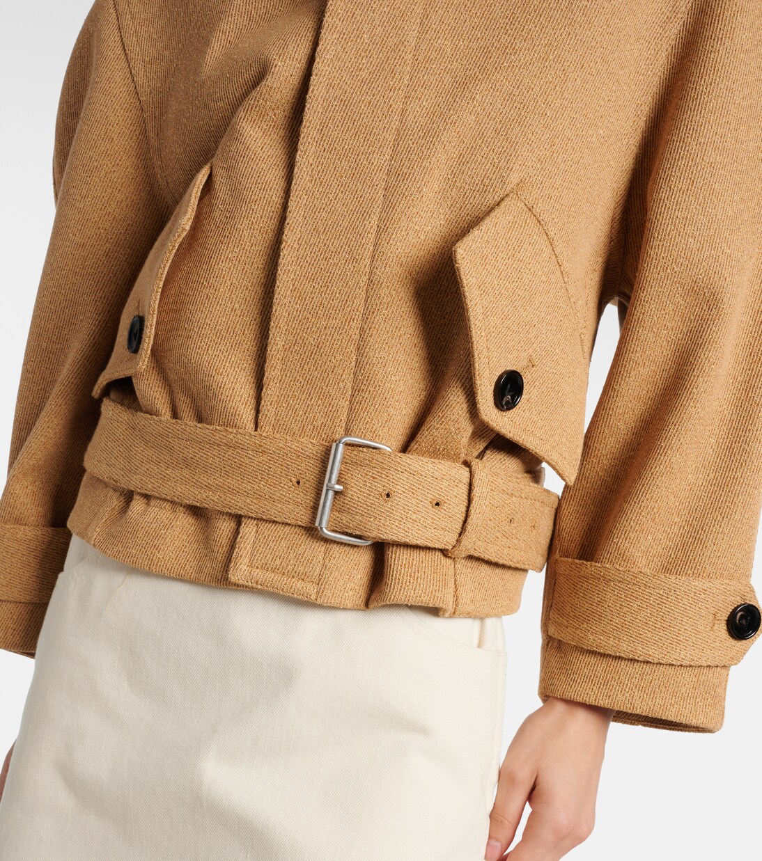 Bomberjacke aus einem Baumwollgemisch | Bottega Veneta