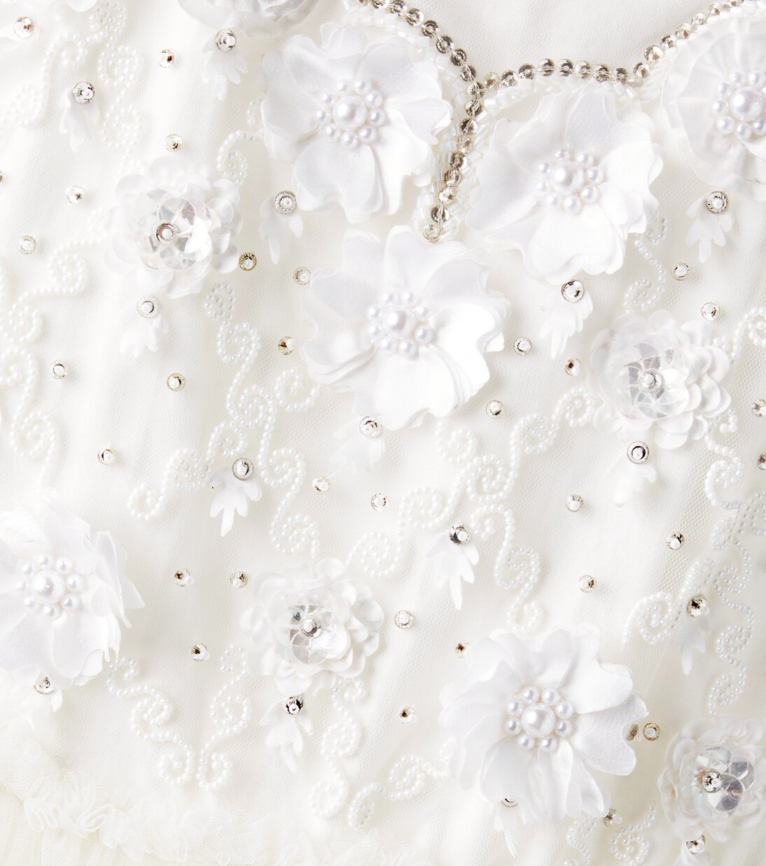 White Lotus sequined tulle dress | Tutu Du Monde