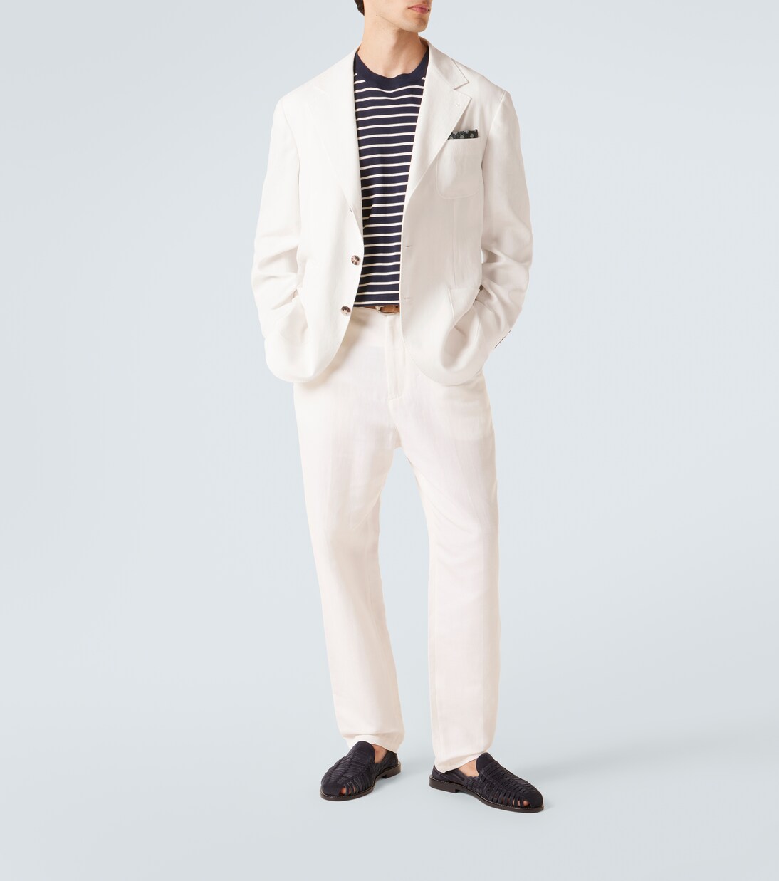 Slip-Ons Sean aus Veloursleder | Brunello Cucinelli