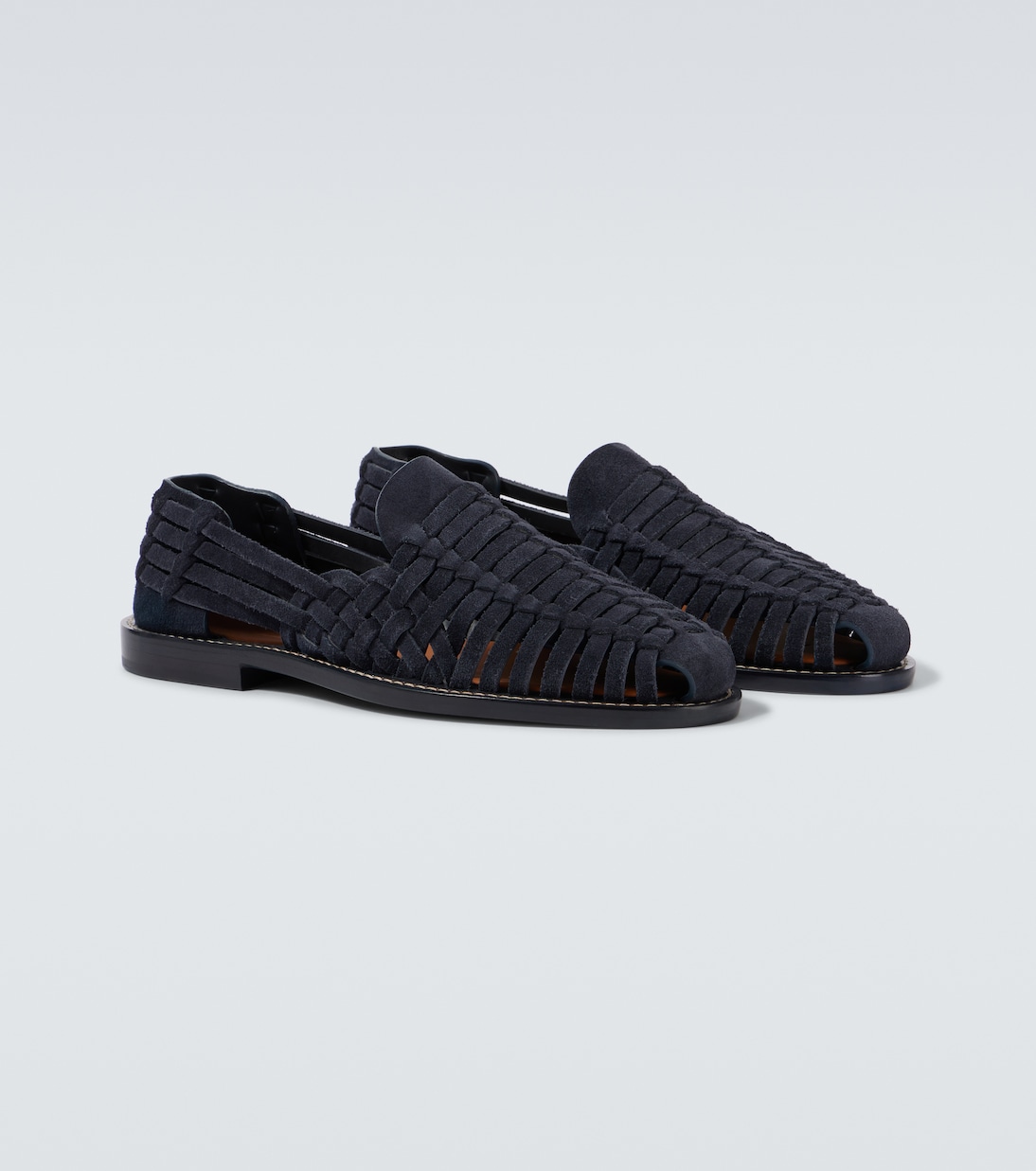 Slip-Ons Sean aus Veloursleder | Brunello Cucinelli