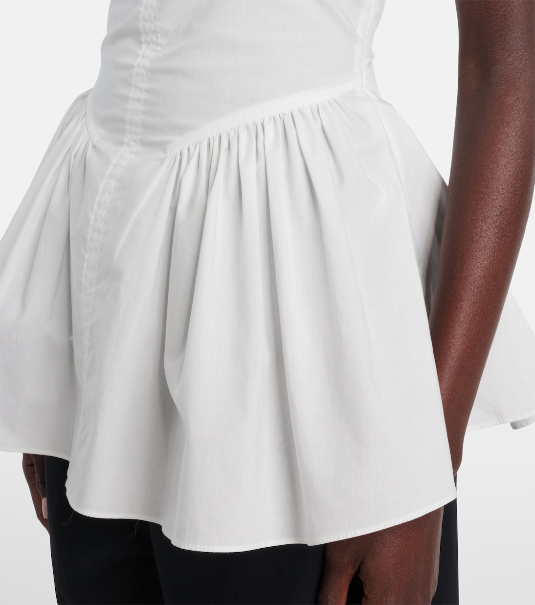 Top White Label Bader en coton mélangé | Proenza Schouler