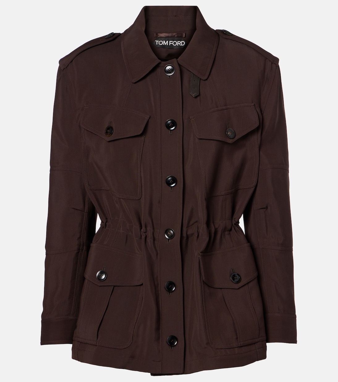 Feldjacke mit Leder | Tom Ford