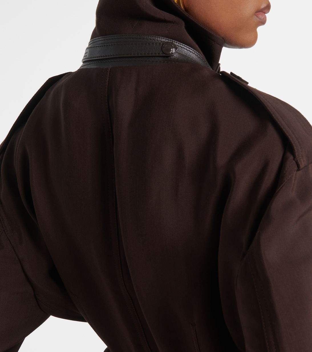 Feldjacke mit Leder | Tom Ford