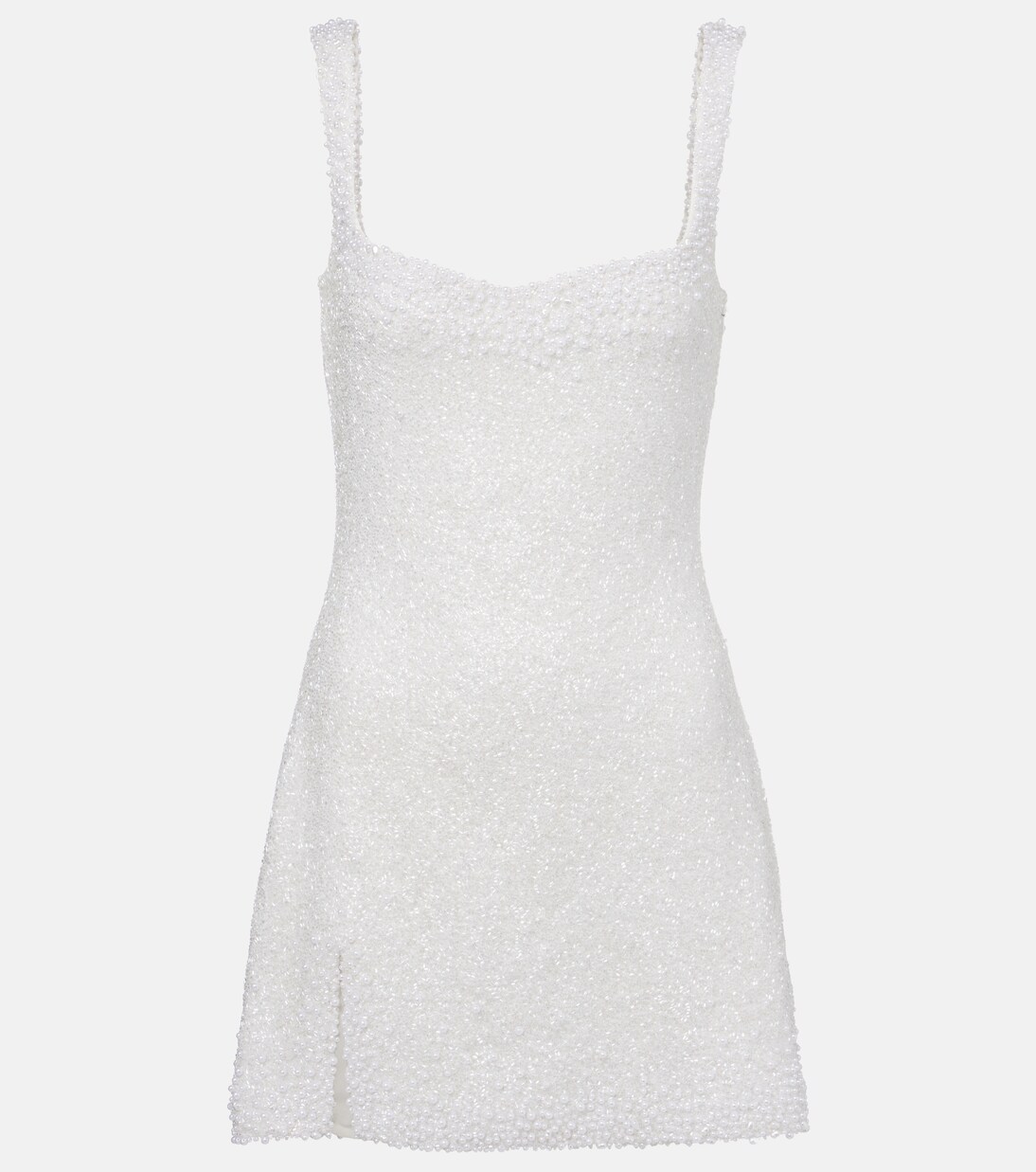 Bridal Venus embellished minidress | Clio Peppiatt