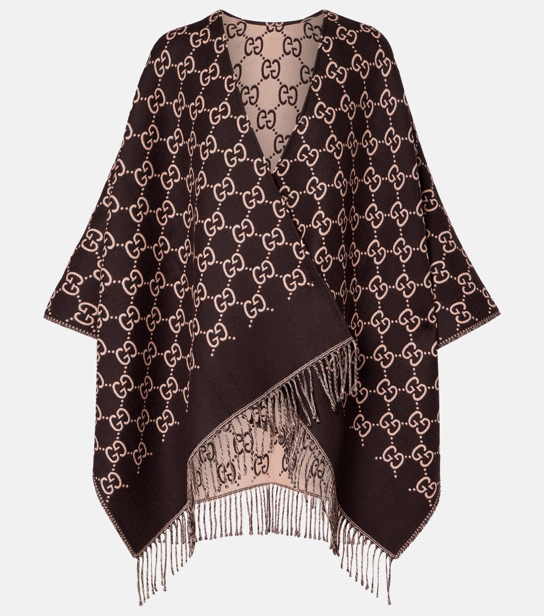 Wool poncho | Gucci