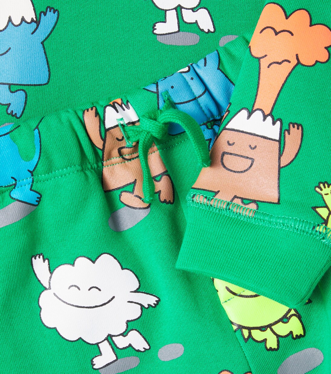 Baby Heart cotton fleece tracksuit | Stella McCartney Kids