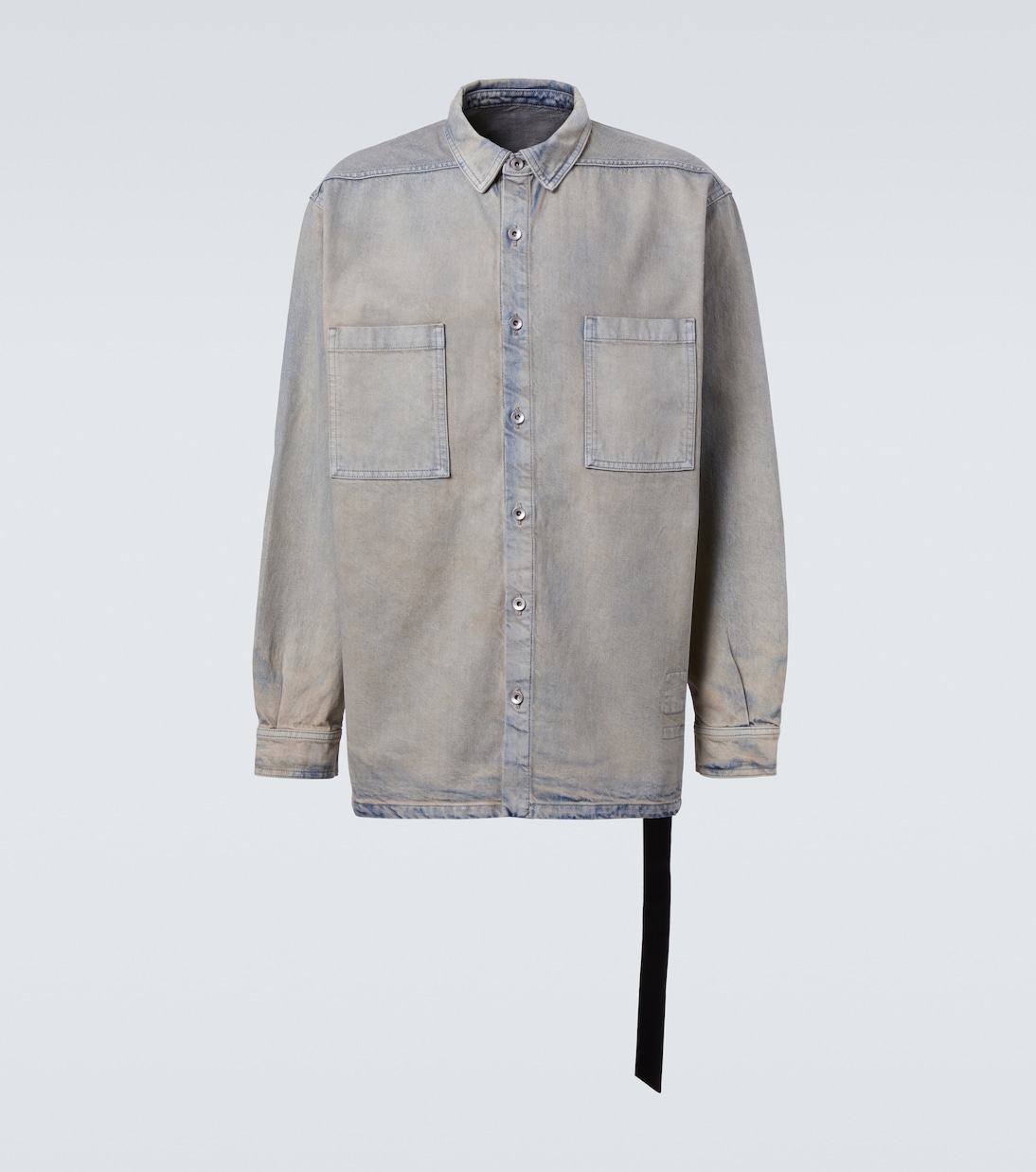 Faded denim shirt | Rick Owens