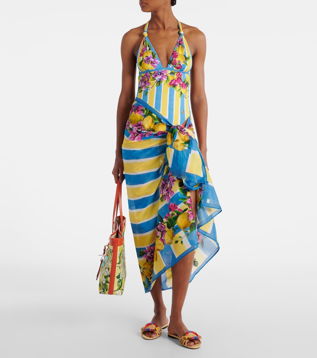 Pareo aus Baumwolle | Dolce&Gabbana