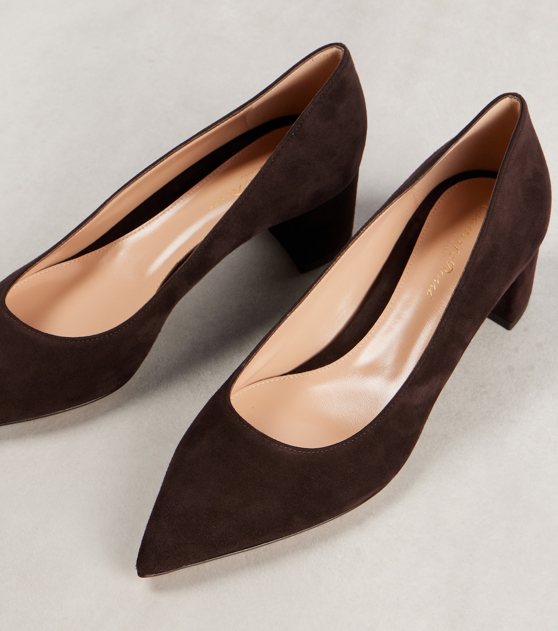 Piper 45 suede pumps | Gianvito Rossi