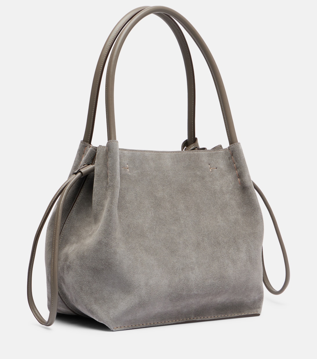Medium suede bucket bag | Tod's