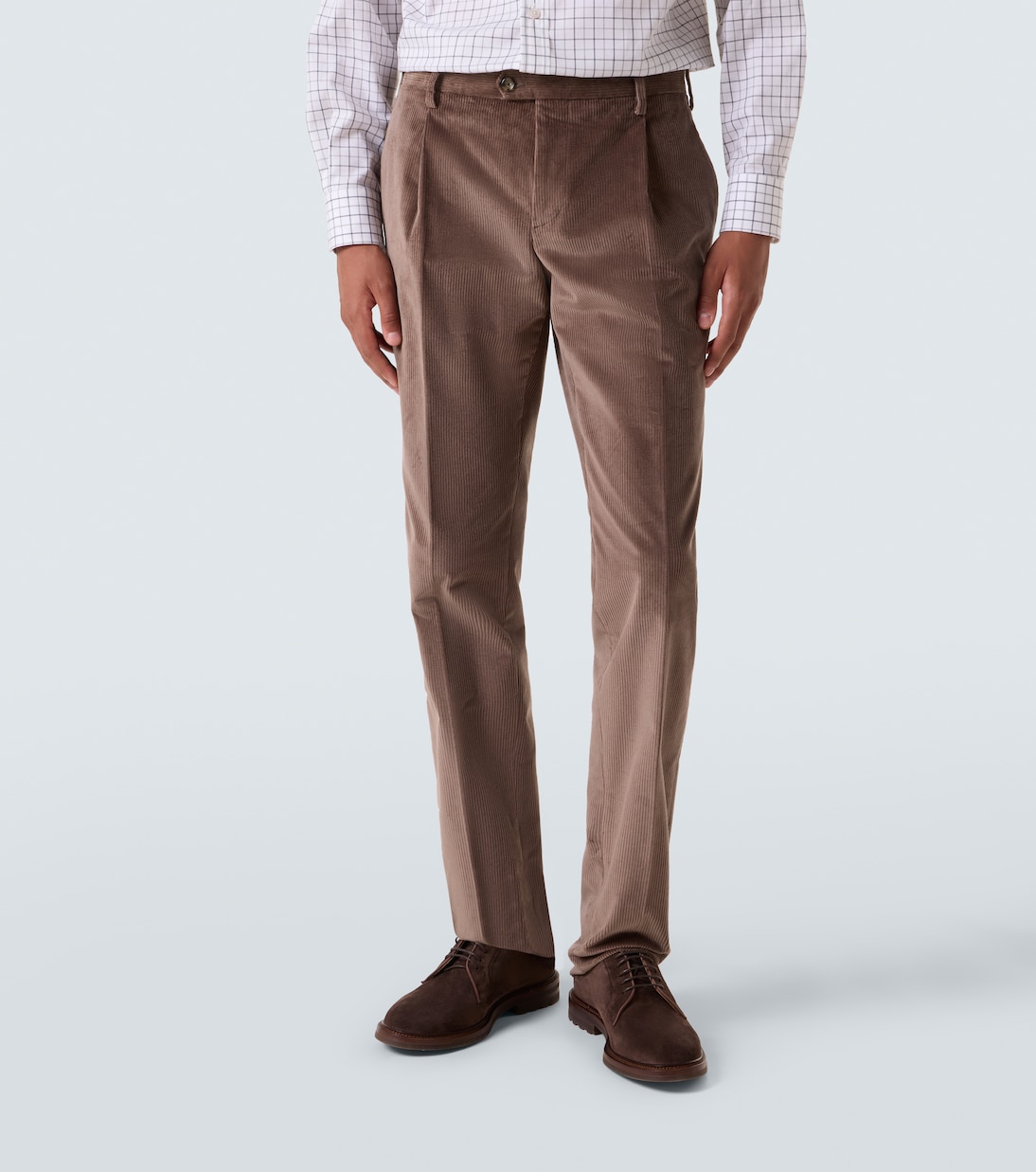 Cotton corduroy suit pants | Lardini