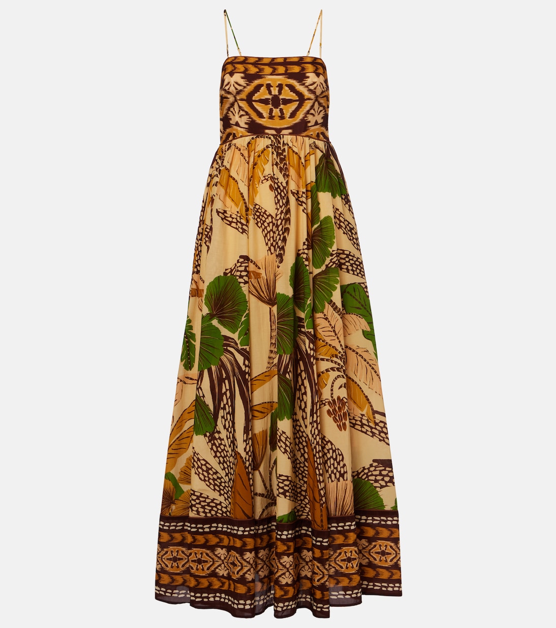 Maxikleid Folliage Sketch | Farm Rio