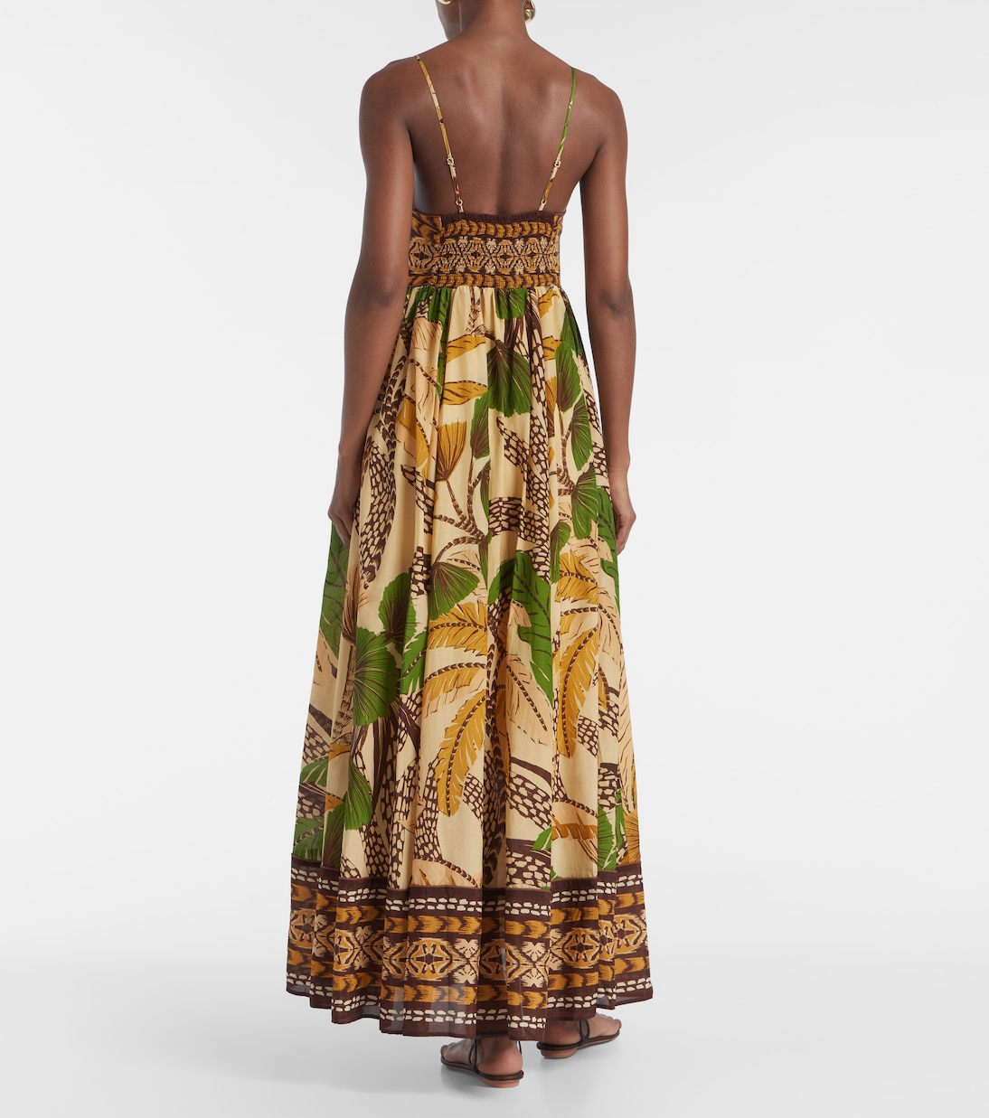 Maxikleid Folliage Sketch | Farm Rio