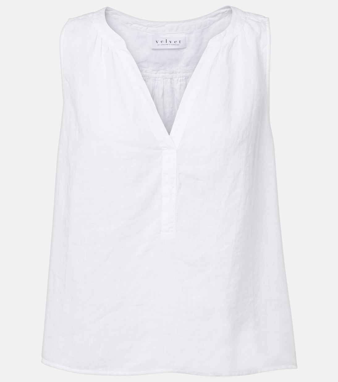 Tacy linen top | Velvet