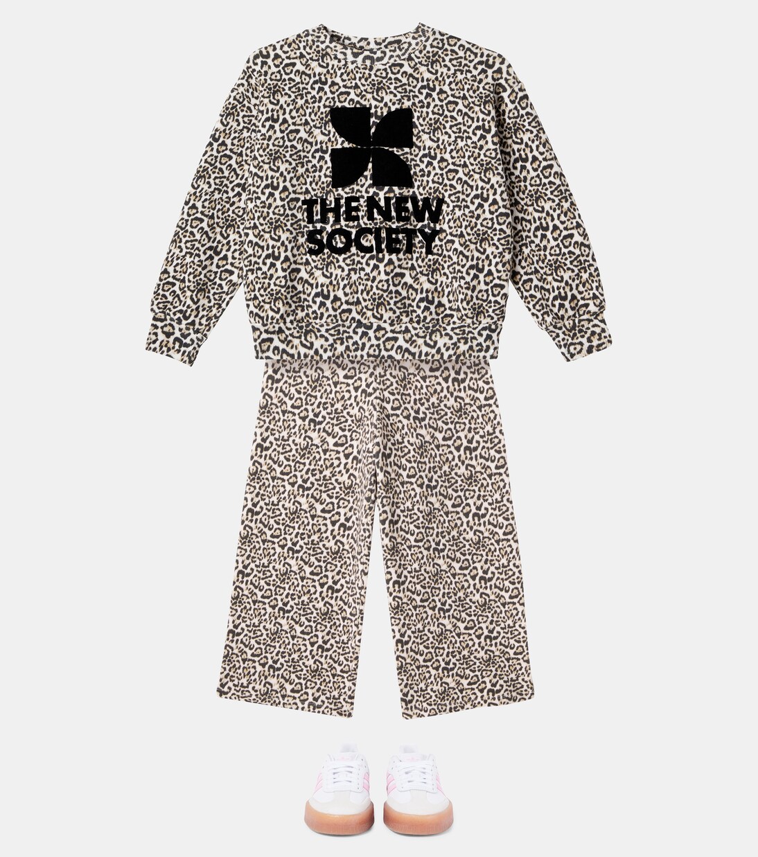 Sneakers Sambae aus Leder und Veloursleder | Adidas Originals Kids