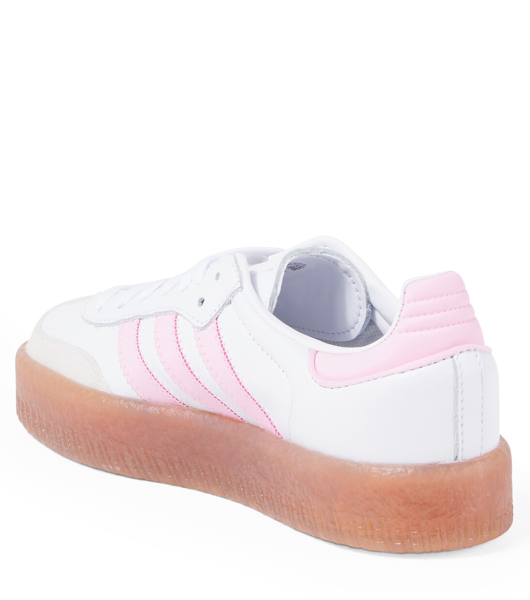 Sneakers Sambae aus Leder und Veloursleder | Adidas Originals Kids