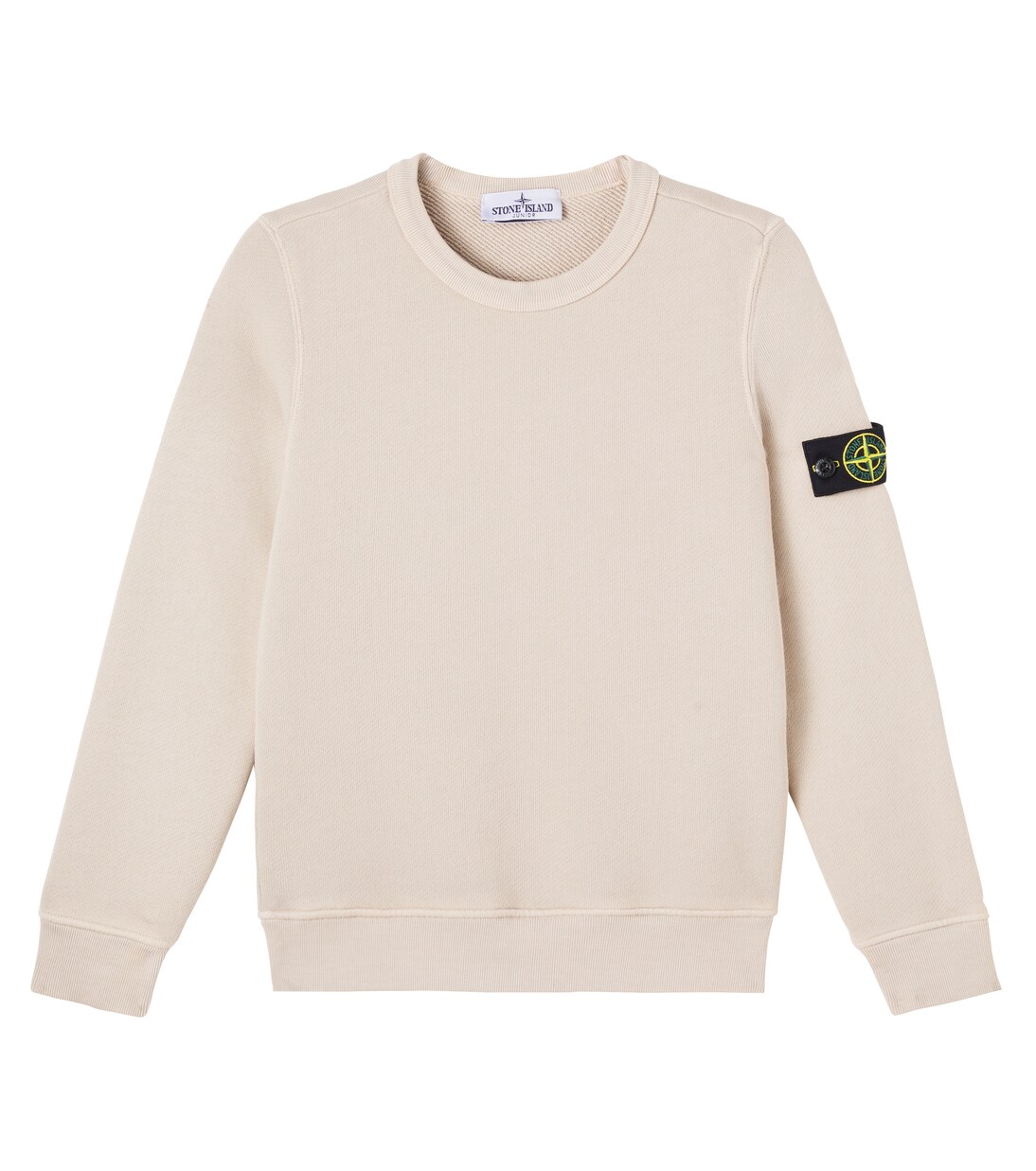 Cotton jersey sweatshirt | Stone Island Junior