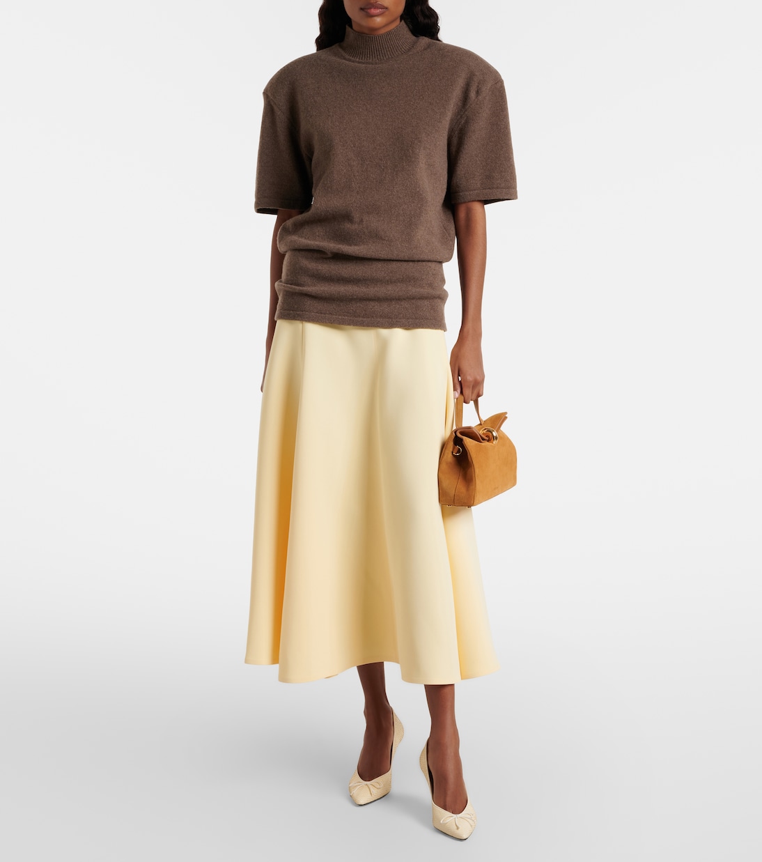 Sac Valerie Small en daim | Jacquemus