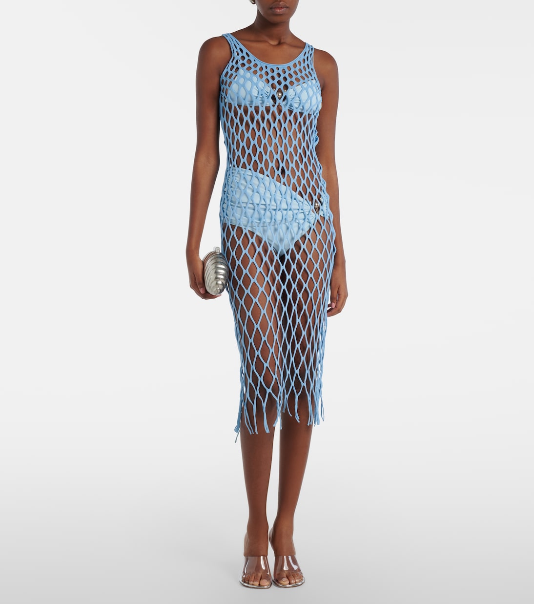 Robe de plage en mesh | Christopher Esber