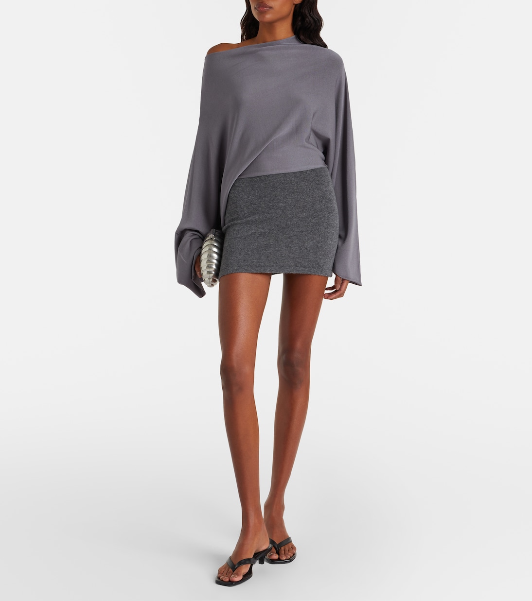 Minikleid Slouchy aus Jersey | Aya Muse