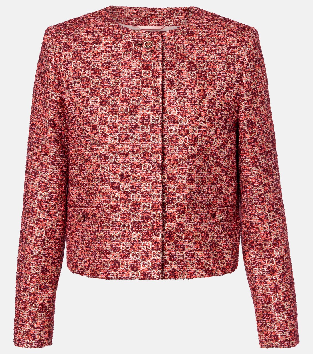 Veste GG en tweed lamé | Gucci