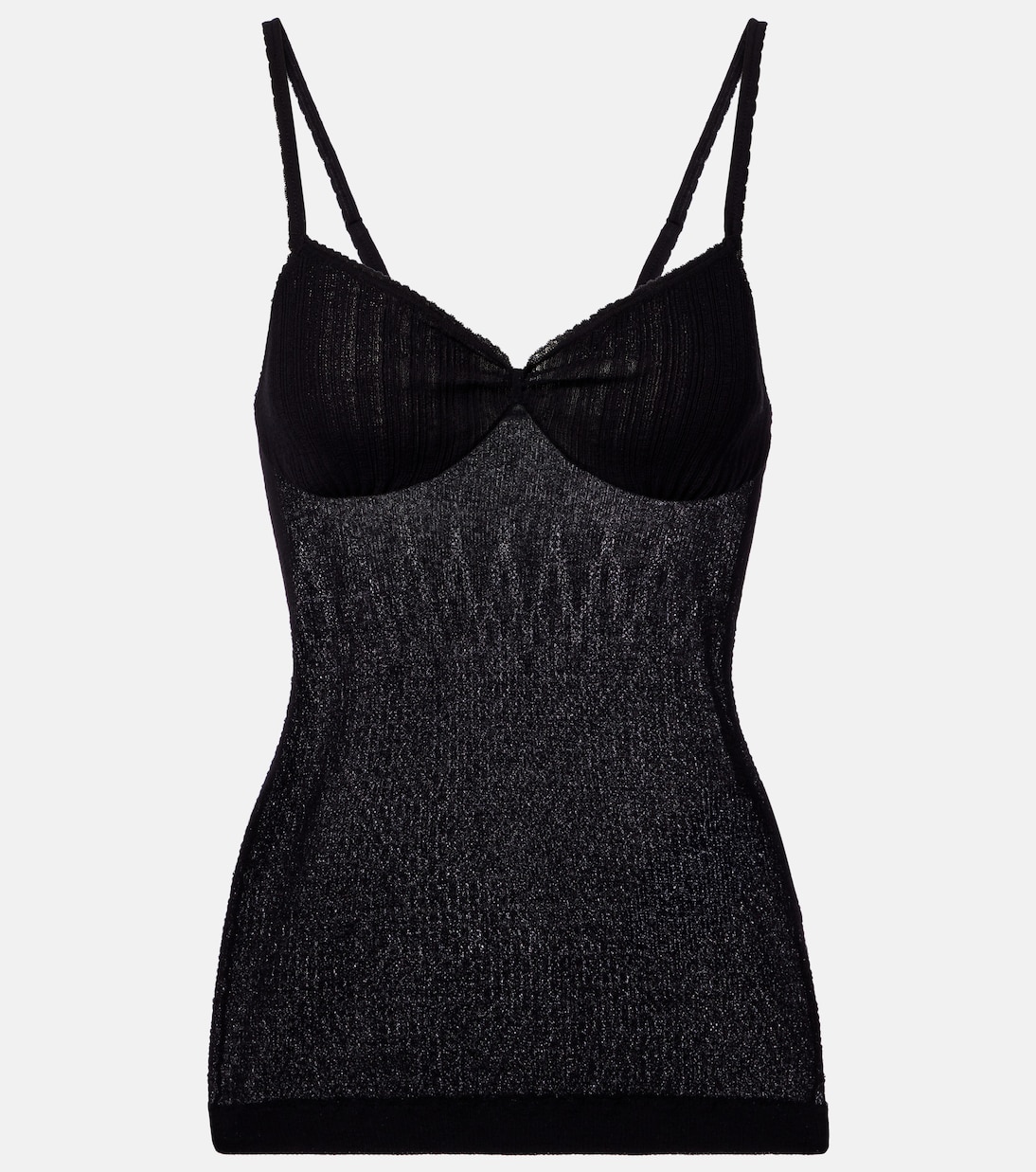 Knitted cotton-blend camisole | Victoria Beckham