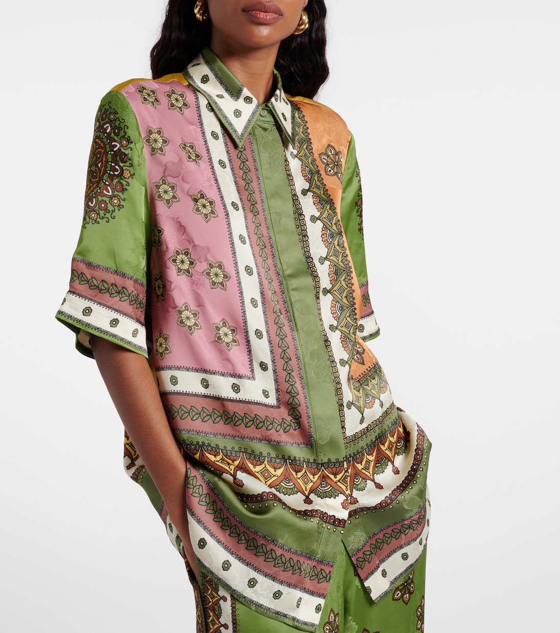 Camicia Contina in jacquard | Alémais