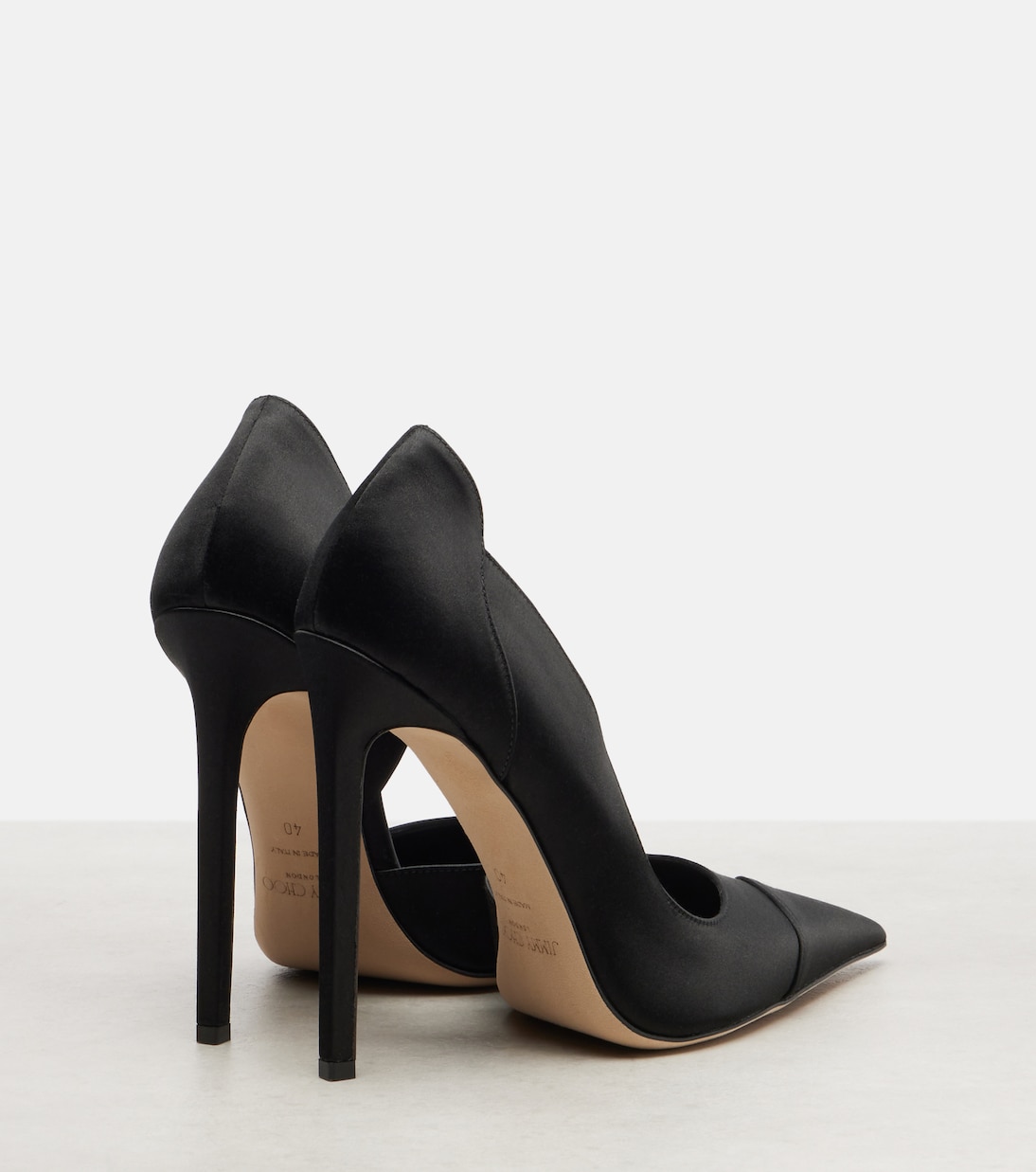 Escarpins Brigitte 120 en satin | Jimmy Choo