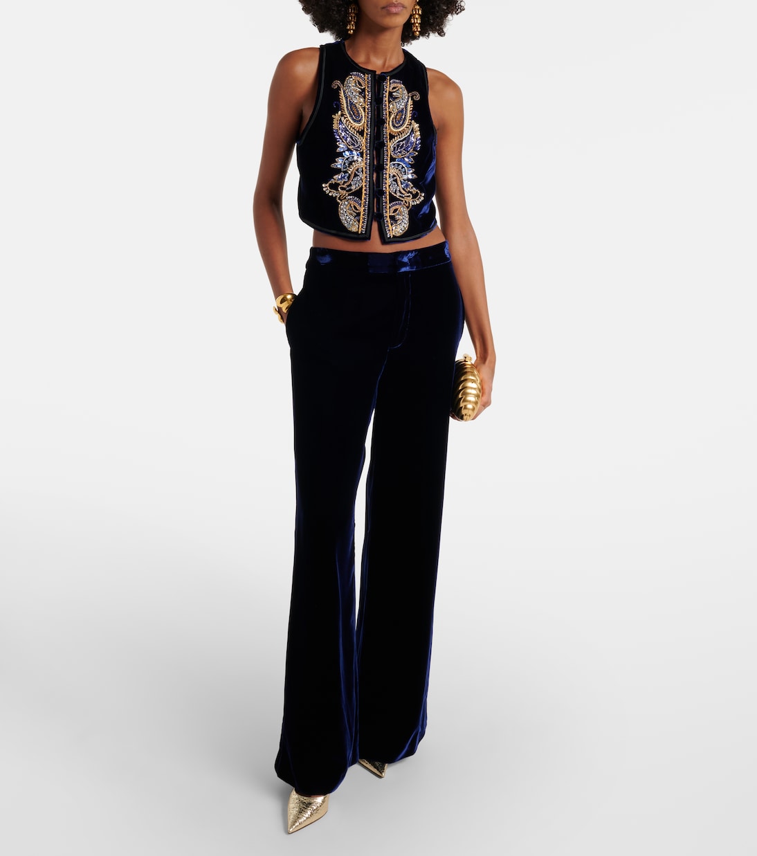 Love 85 metallic-effect pumps | Jimmy Choo