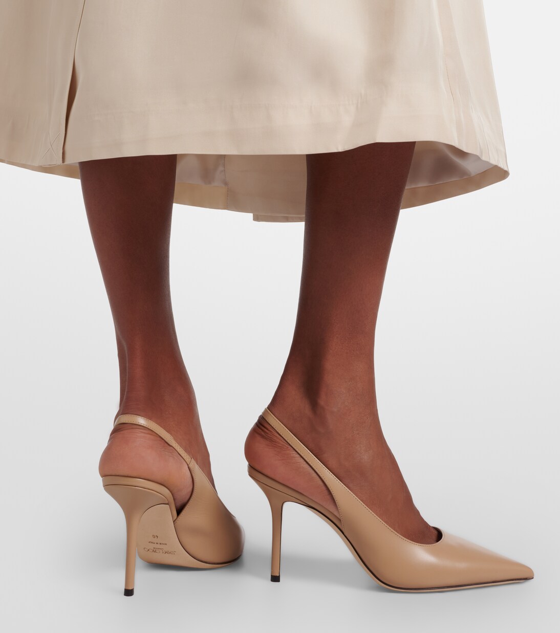 Love 레더 슬링백 펌프스 | Jimmy Choo