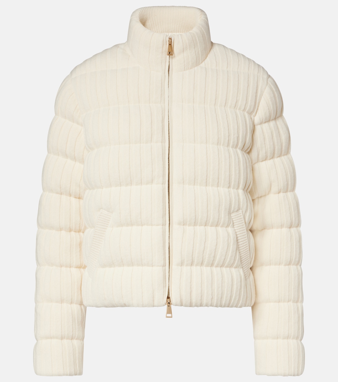 Wool and cashmere down jacket | Moncler