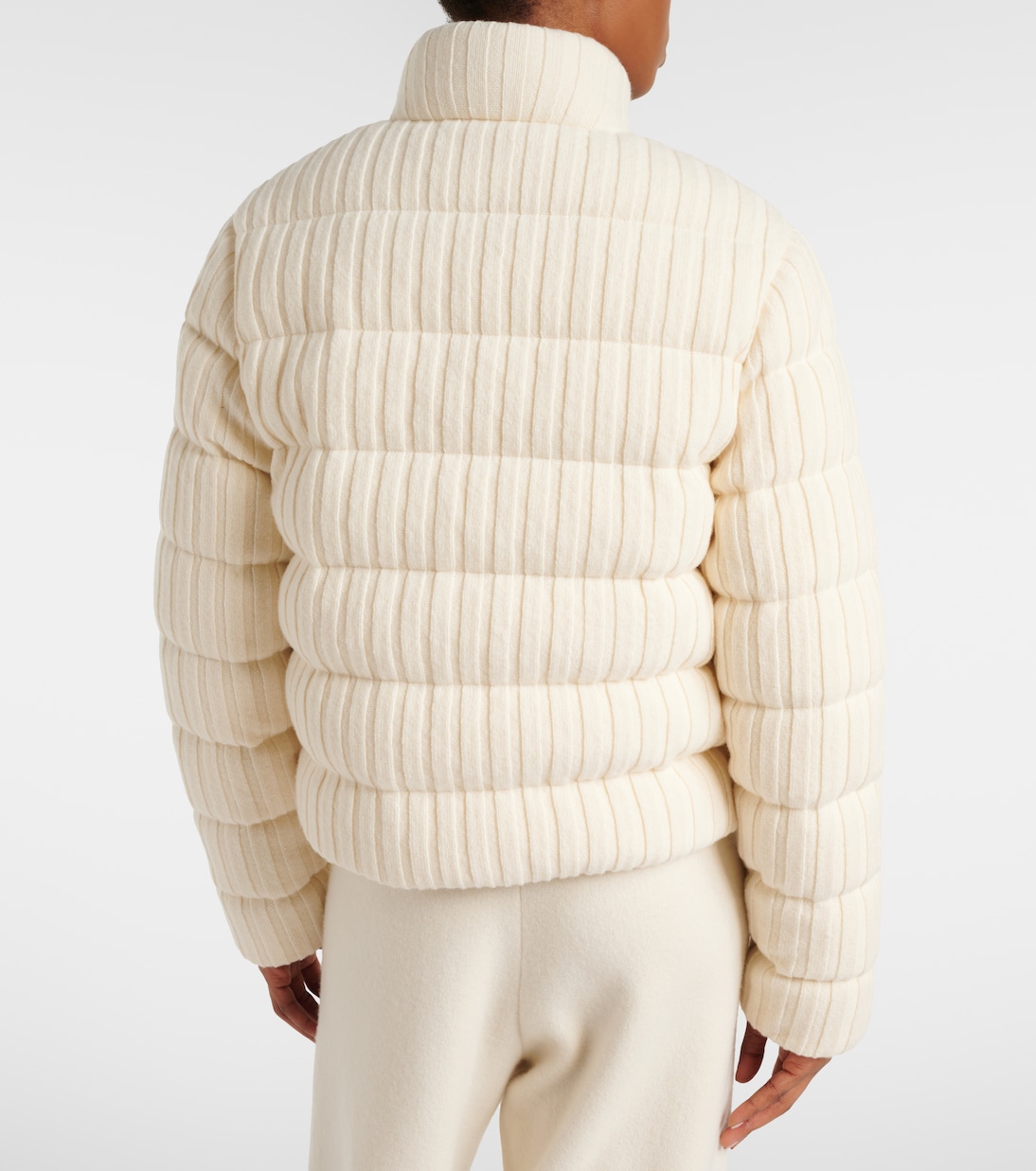 Wool and cashmere down jacket | Moncler