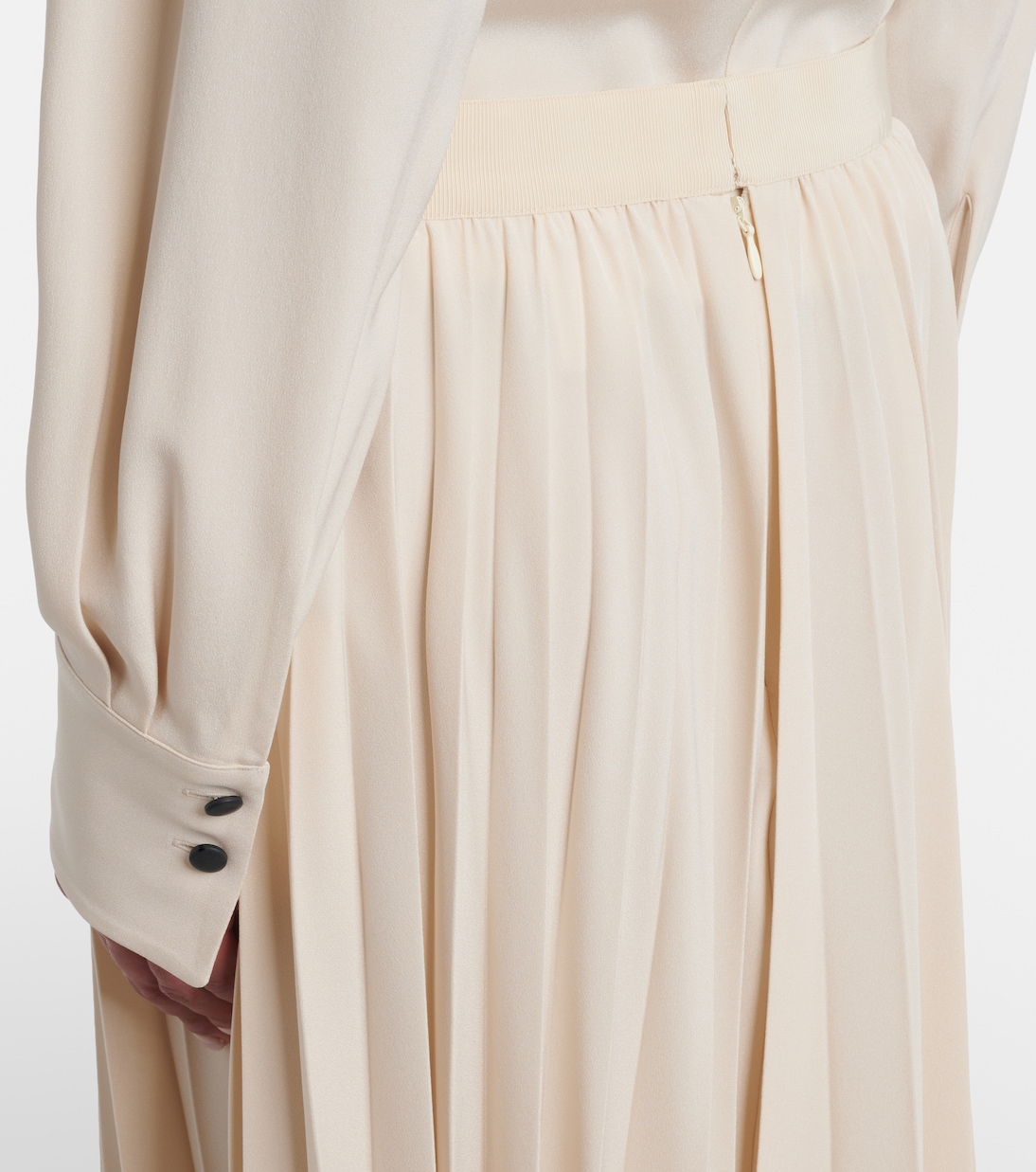 Felixa plissé crêpe midi skirt | Isabel Marant