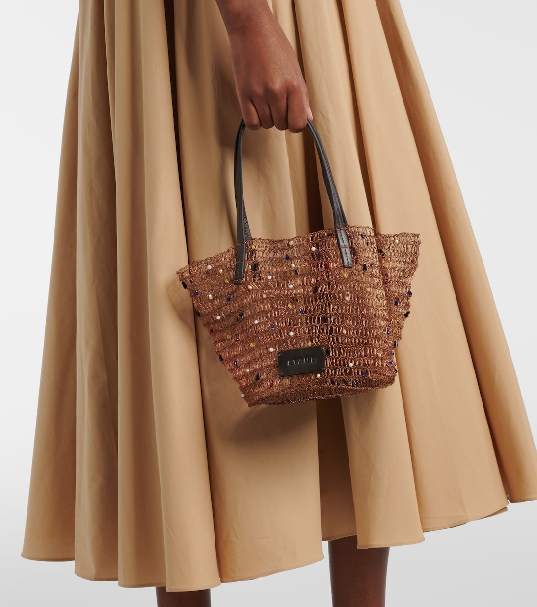 Verzierte Henkeltasche Jewel | Staud