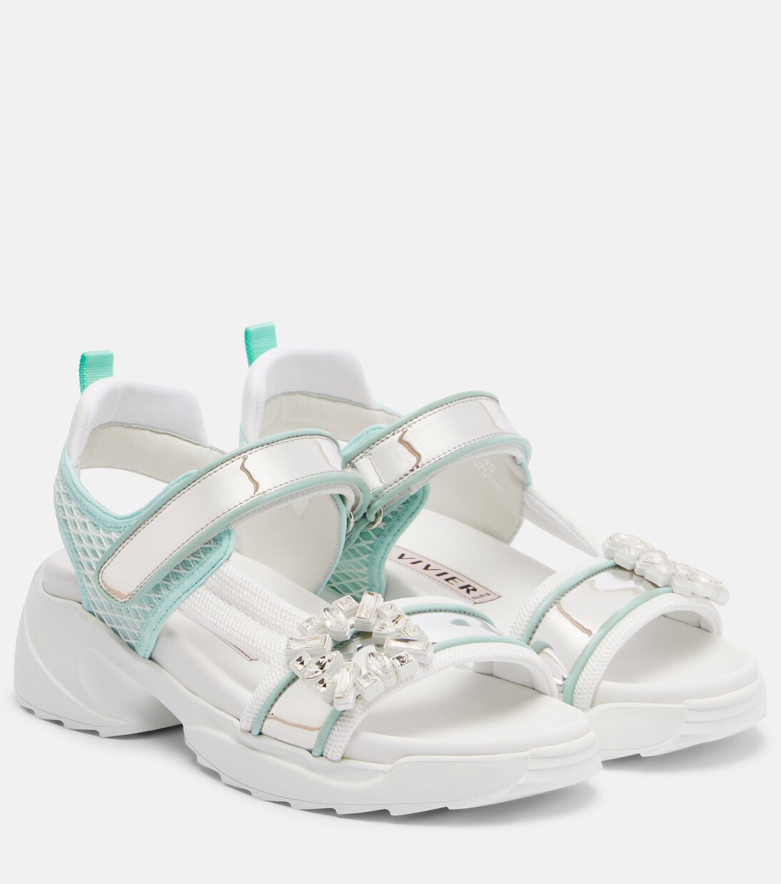 Viv' Run embellished sandals | Roger Vivier