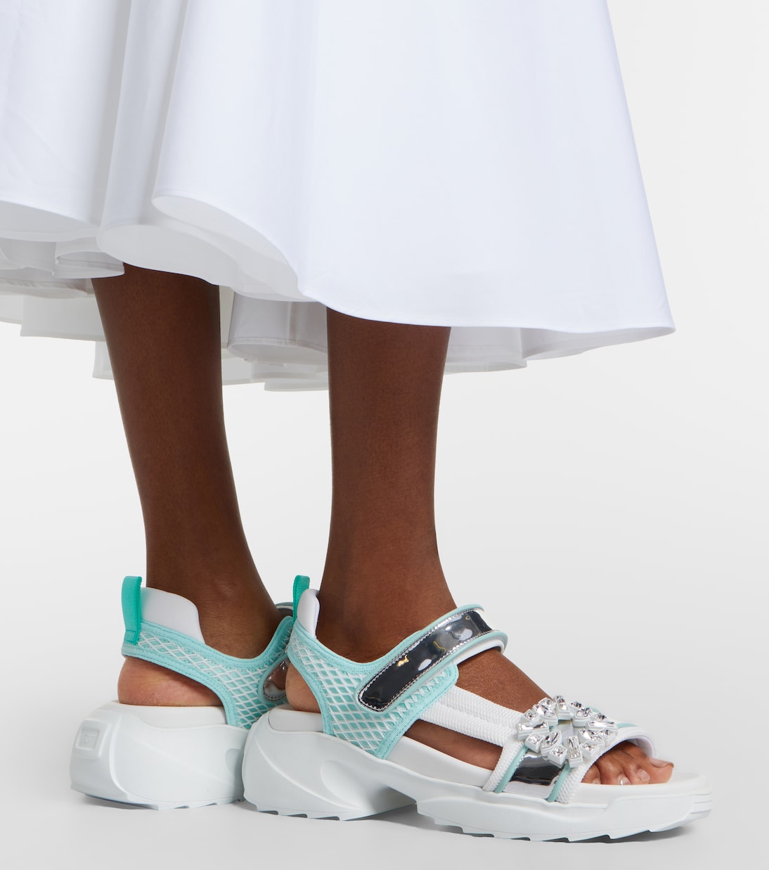 Viv' Run embellished sandals | Roger Vivier